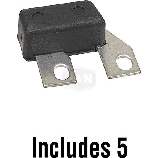 Capacitor for Delco 1988873, Arrowhead 170-12004-5, 1.5 Ohm, Late Style