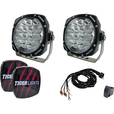LED Racing Light Kit - 13000 Lumens, Heavy-Duty, Spot/Flood, 12-24V ...