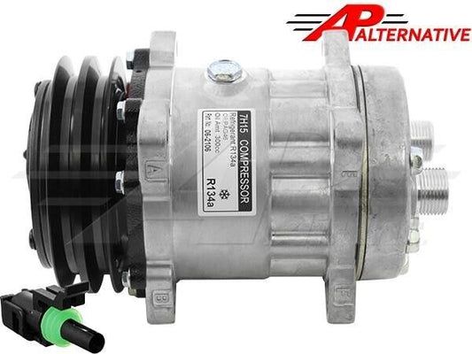 76047005 A/C Compressor For Case New Holland Dozers, Wheel Loaders, Telehandlers