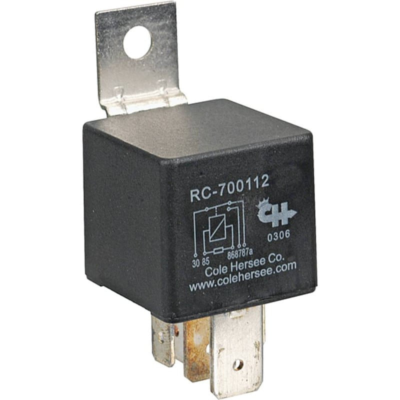 High Capacity Mini Relay 70A Form C 12V SPDT with Mounting Bracket