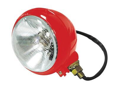 12V Red Head Lamp RH/LH, 6" Hi-Low Beam with Parking Light