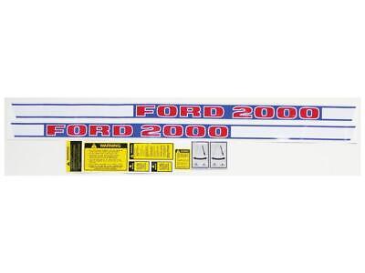 Decal for Ford New Holland 2000 Diesel Tractor - Replacement Part