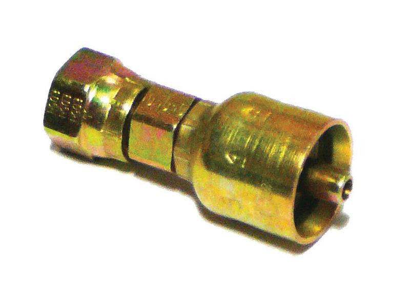 1/4" x 9/16" Female Straight Swivel ORFS Hose Fitting 18" Long