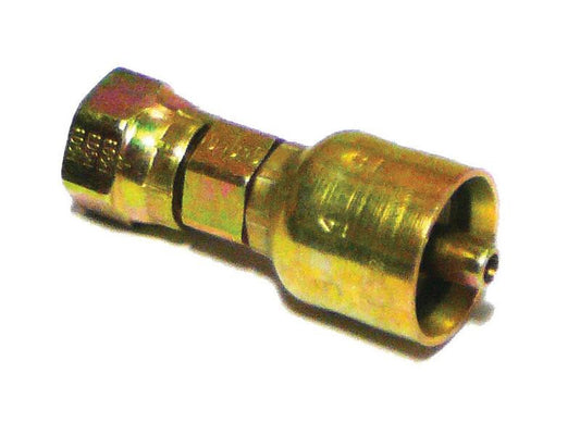 1/4" x 9/16" Female Straight Swivel ORFS Hose Fitting 18" Long