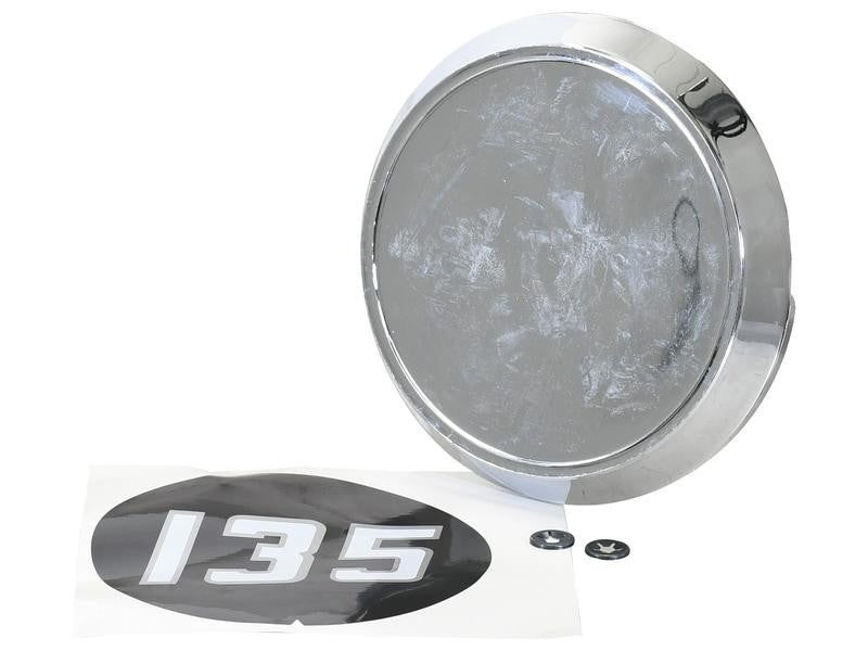 Medallion Plastic Part for Massey Ferguson 135, 135 GAS, 135 US BUILT