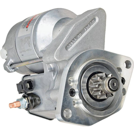 New 12V 1.2kW 9-Tooth Clockwise Starter, Offset Gear Reduction, 8-Tooth Repl.