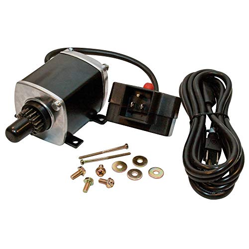 Stens 435-611 Electric Starter Kit, Includes Starter, Starter Button, Power Cord and Hardware, 120V, 16 Teeth
