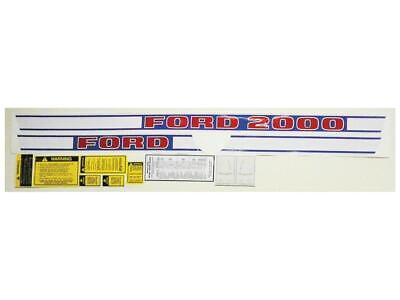 Decal for Ford New Holland 2000 Gas Tractor - Durable & Long Lasting