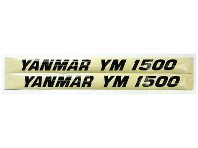 Decal for Yanmar YM1500 Tractor - Durable and Weather Resistant