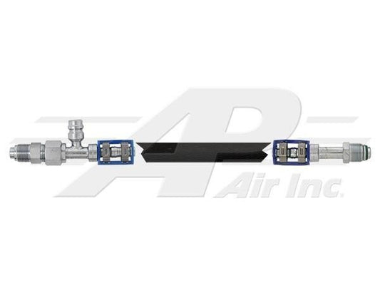 AT169909 John Deere Compressor To Condenser Hose Fits 750C, 850C Crawler Dozers