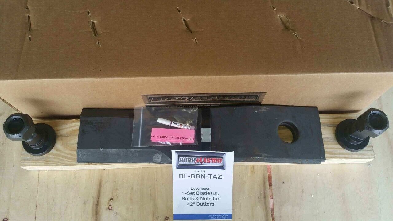 Bushmaster Rotary Cutter Attachments Blade Kit - BL-BBN-TAZ For 42" Cutters