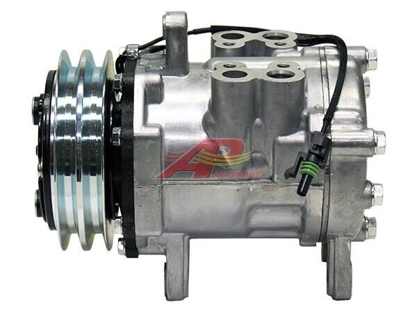 AH116654, SE503053 New Heavy Duty Compressor Fits John Deere - 1 Year Warranty