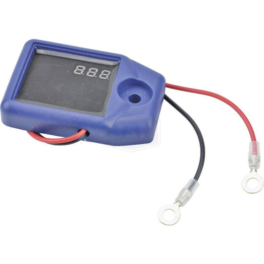 12V Battery Voltage Monitor Sensor, LED Read-Out, 2 Inputs, Overcharge Alert