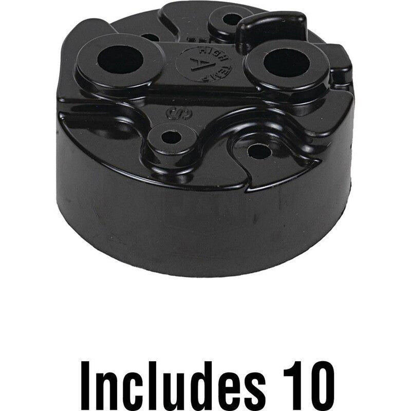 10MT Solenoid Cap, New High Temp, 4 Terminals, Arrowhead 246-12001