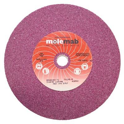 7" Ruby Grinding Wheel 36 Grit 1" Thick 5/8" ID Max RPM 3756