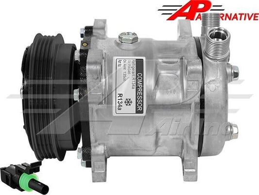 87649991 A/C Compressor Fits Case New Holland Skid Steer Loaders 1 Year Warranty