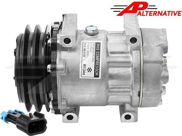 85104593, 8082269, 85119564 New A/C Compressor For Mack, Volvo - 1 Year Warranty