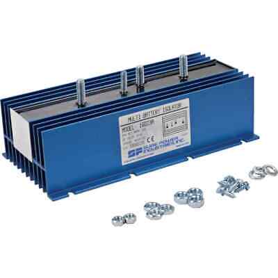 160A Power Isolator Switch for 2 Battery Banks, 1 Input, 6-50V