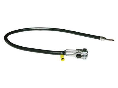 2 Gauge Battery Cable, 27" Top Post Negative Terminal, Black PVC, 10.5mm Bolt