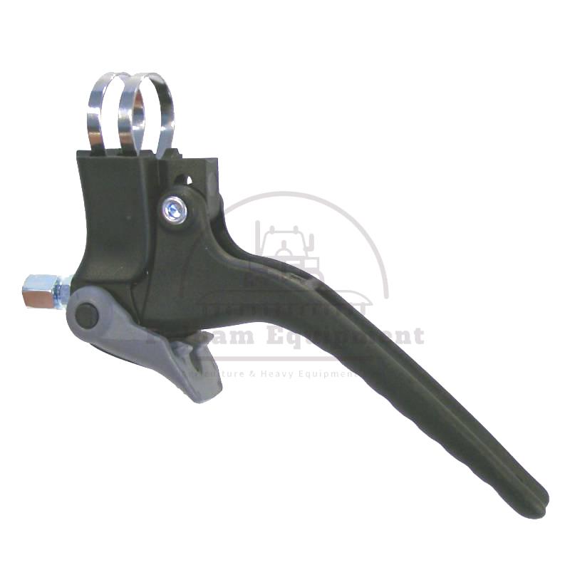 Operating Lever LAP w/ Detent for 2mm Cable, M8 Adjuster, 8x9mm Fit