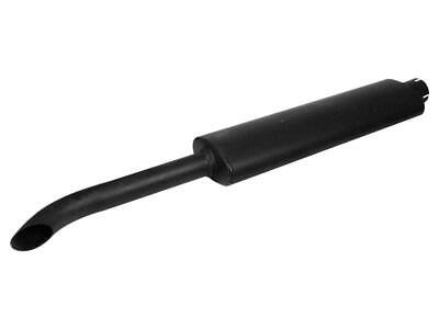 Muffler for Massey Ferguson 298 698 699 & Perkins A4.318 - Black Finish