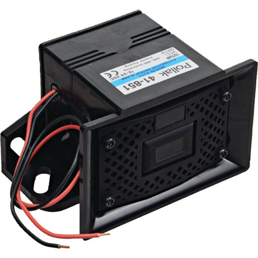 107 dB Back-Up Alarm, 12-24V, 4.5" Panel Mount, SAE J994 Certified