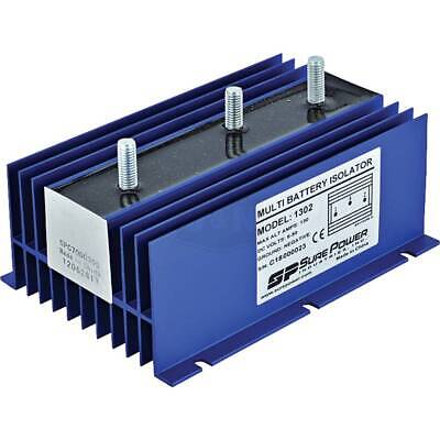 130A Power Isolator Switch for 2 Battery Banks, 6-50V Input, Compact Size