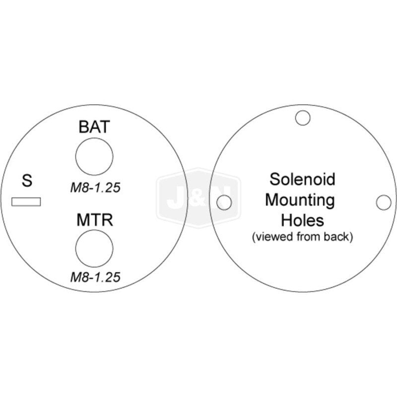 New Solenoid for Volkswagen, Bosch, J&N, 10-BO288, 078-911-278A, ZM7-773