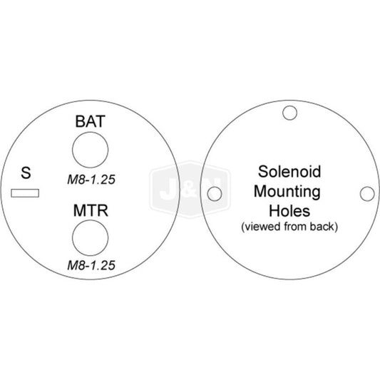 New Solenoid for Volkswagen, Bosch, J&N, 10-BO288, 078-911-278A, ZM7-773