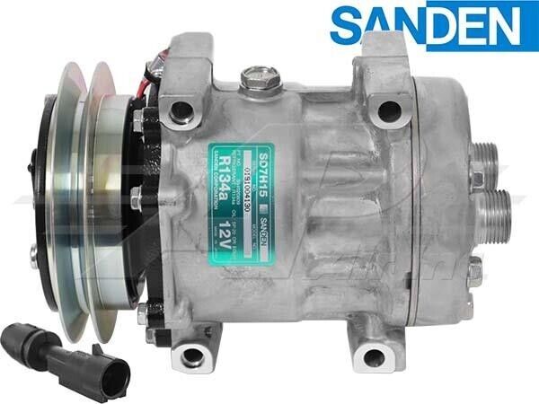 84159489 OEM Sanden Compressor Fits Case New Holland Backhoes - 1 Year Warranty