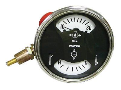 Oil & Water Temperature Gauge for Case IH 1066 1466 1566 766 966 Hydro 100