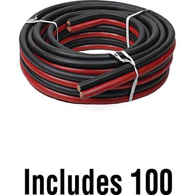 2GA Booster Cable 100mm Red/Black TPE Insulation SAE J1127 0-60V