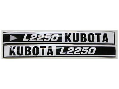 Decal for Kubota L2250 Tractor - Durable and Weather Resistant