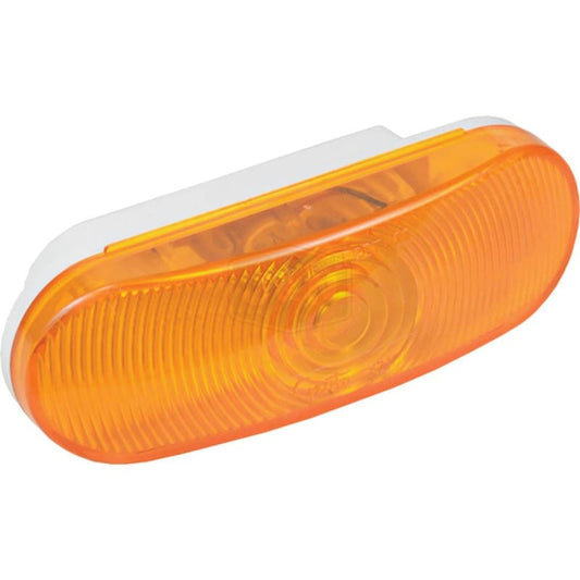 Amber Stop Tail Turn Light - Oval 6.5" x 2.25" - 12V Incandescent