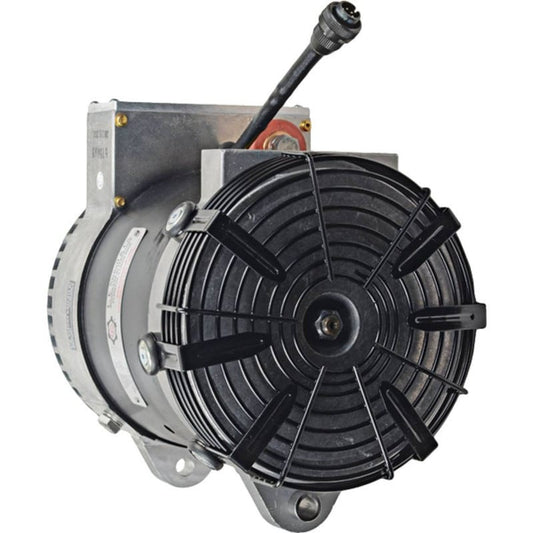 12V 350 Amp Alternator, New, Brushless, Counter Clockwise, External Fan