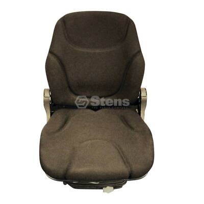 Adjustable Black Cloth Seat Suspension High Back with Lumbar Support