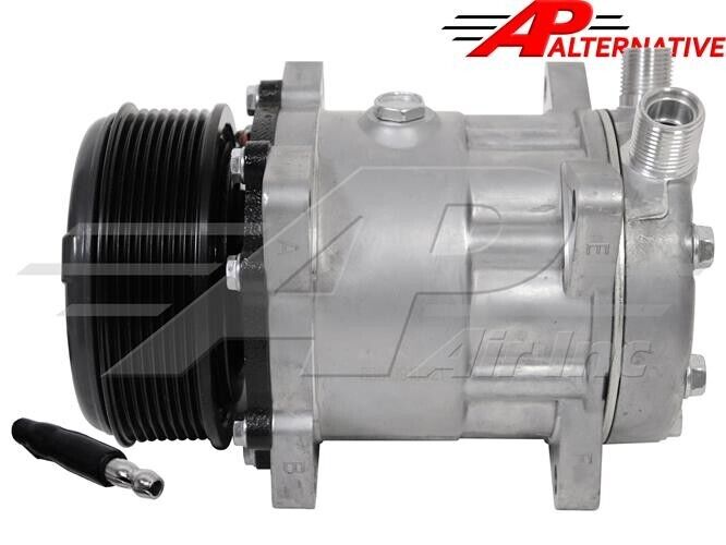 87709786 New A/C Compressor Fits Case & New Holland TM & MXM Series Tractors