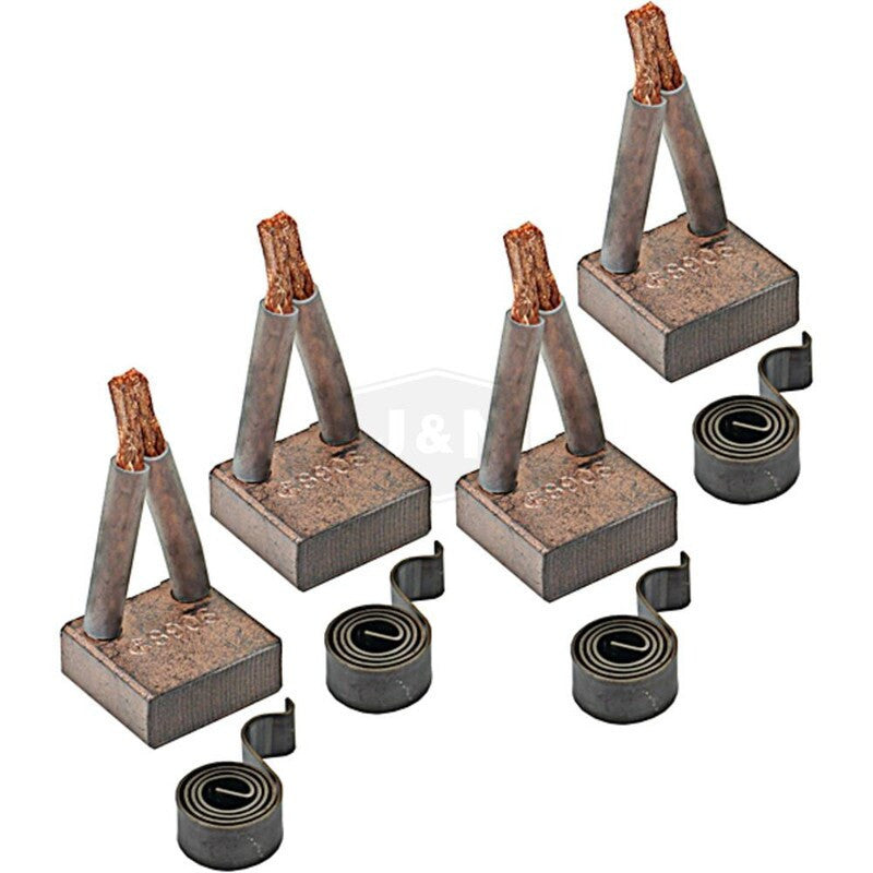 Brush Set for Starters 12V - 16.908.264, 0.909" Length, 1.654" OD