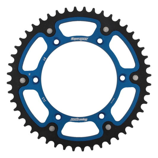 Blu Stealth Sprocket RST-245-48-BLU for Yamaha TTR 230 WR 250 F YZ 125 250