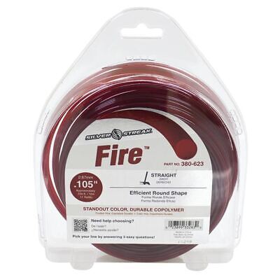 1 lb. Red 0.105" Trimmer Line - Durable Co-Polymer, 235' Length, Round Donut