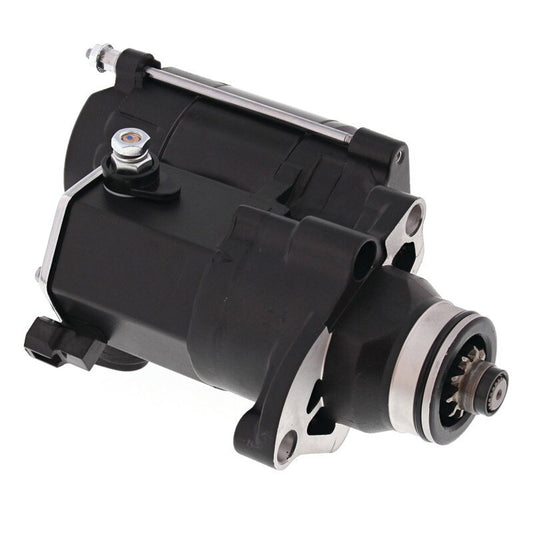 Big Twin Starter 1.4kw Black for Harley Davidson 2007 and Up Models