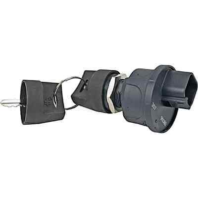 Ignition Switch 2 Position Plastic Weather Sealed with Keys & Connector