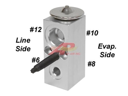 A/C Expansion Valve Fits 2005-2010 Grand Cherokee & Commander - 1 Year Warranty