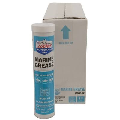 Marine Grease - 10 Tubes of 14 oz - Water Resistant, Extreme Pressure