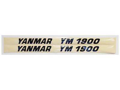 Decal for Yanmar YM1900 Tractor - Durable and Weather Resistant