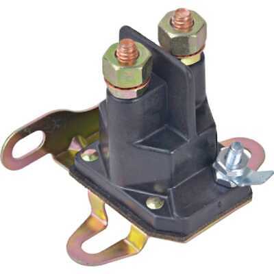 12V Solenoid for Briggs & Stratton, Trombetta, New, Flat Mount, 3 Terminals