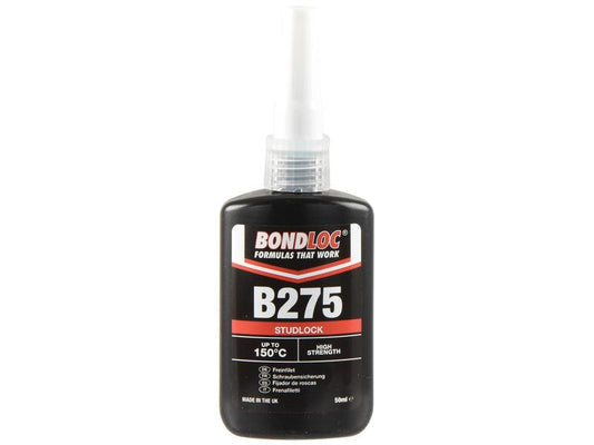 BondLoc B275 Threadlocker 50ml - High Viscosity Green - Vibration Resistant