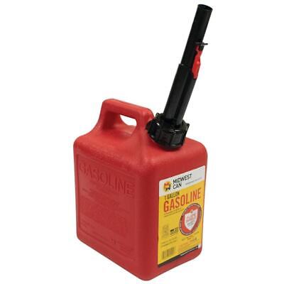 1 Gallon Plastic Gasoline Fuel Can with Flame Mitigation & CARB Approved