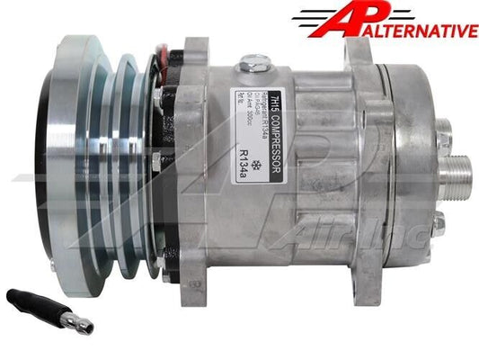 9704118, 9705764 New A/C Compressor Fits Case New Holland - 1 Year Warranty