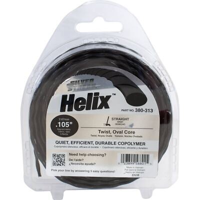 0.105" Trimmer Line 149' Durable Copolymer Black 1/2 lb. Donut Twist Shape